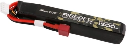 Gens Ace airsoftbatteri 1500 mAh 11,1V LiPo med T-stik