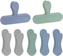 Sæt med 7 poseklemmer