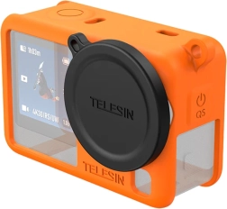 Telesin silikonebeskyttelsesetui til DJI Osmo Action 6 – orange