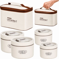 Sæt med isolerede madbeholdere LunchBox, 4 stk.