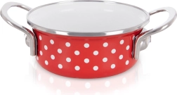Emaljeret gryde Prik 14 cm, 650 ml