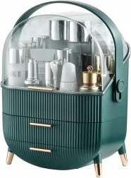 DA118A KOSMETIKKUFERTIL SMYKKER GRØN