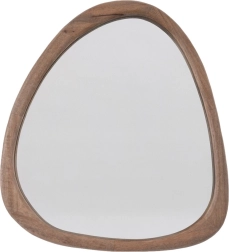 Spejl med ramme af mangotræ 52 × 3 × 60 cm