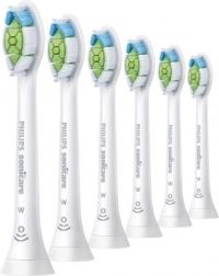 Sæt med 6 udskiftningshoveder Philips Sonicare Optimal White