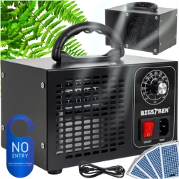 Ozongenerator BIGSTREN 150 W med 60 min timer og 4 keramiske plader
