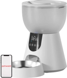 LED automatisk foderdispenser og vandskål fra Petwant