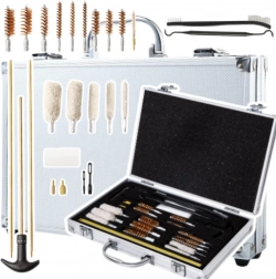 Rensesæt til våben i kuffert, 24 dele