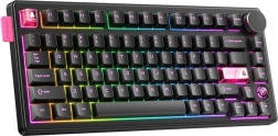 Mekanisk gamingtastatur ONIKUMA MT706, trådløst og kablet, RGB, sort
