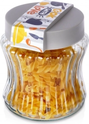 Glaskrukke til tørvarer 900 ml