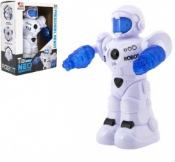 Kørende talende robot med lys og lyd i kasse