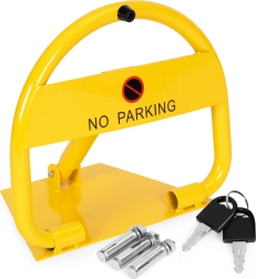 Sammenklappelig parkeringslås 40 cm med nøgle