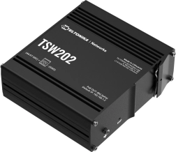 Industriel styret switch TSW202 2xSFP 8xPoE+ L2/L3