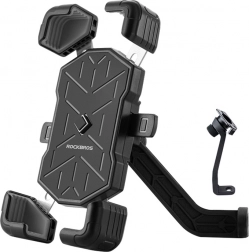 Rockbros cykeltelefonholder sort-grå
