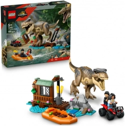 T-rex og flugt ned ad floden – LEGO Jurassic World byggesæt til børn fra 5 år