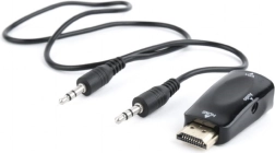 HDMI til VGA-adapter med lyd