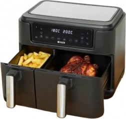 Varmluftsfriture Air Fryer 9,5 l med dobbelt kurv