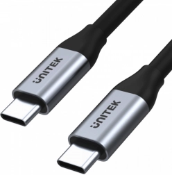 usb‑c kabel til usb‑c 1 m, 10 gbps, 4k 60 hz, power delivery 100 w