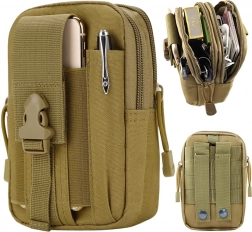 Taktisk MOLLE-bælteetui – vandtæt, multifunktionelt