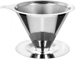 Rustfrit stål filter til pour-over kaffe 10 cm ORION