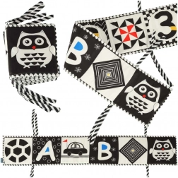 Pædagogisk stofbog beskyttende sengekant Ugle