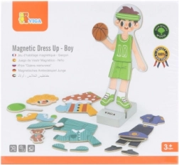 VIGA magnetisk påklædningssæt – dreng
