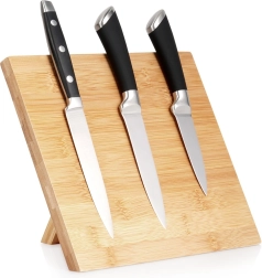 Bambus magnetisk knivholder 24 × 21 cm