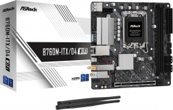 ASRock B760M-ITX/D4 WiFi – mini‑ITX bundkort LGA1700 med DDR4, Wi‑Fi 6E og USB‑C