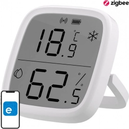 Smart ZigBee LCD temperatur- og fugtighedssensor Sonoff