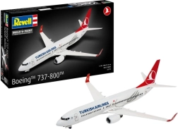 Plastikmodel af flyet Boeing 737-800 Turkish Airlines 1/144