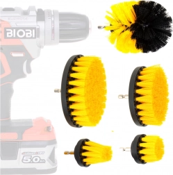Multifunktionelle borebits til rengøring, sæt 5 stk