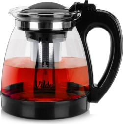 Glastekande med rustfrit stål-infuser 2 l