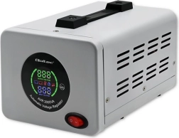 Automatisk spændingsstabilisator 2000 VA Qoltec med LCD-display