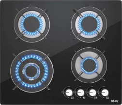 Glaskeramisk gaskogeplade ISEASY 60 cm