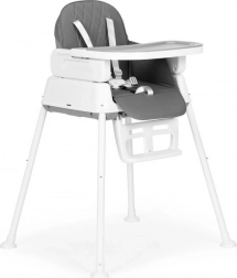 ECOTOYS sammenklappelig højstol til børn 3 i 1 grå