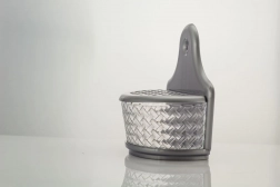 Plast vægmonteret saltbeholder – flettet, POLSK PRODUKT