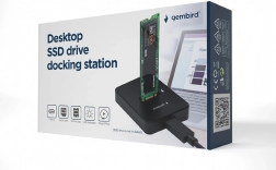 Dockingstativ til M.2 SATA- og NVMe-diske USB-C
