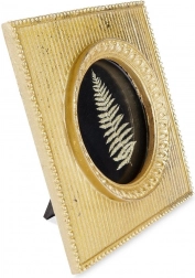 Gylden fotoramme 10 × 10 cm