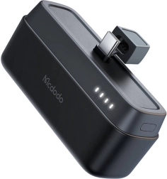 Mcdodo powerbank 20 W 5000 mAh med USB‑C (sort)