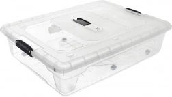 Lav under-seng opbevaringsboks på hjul 50 l