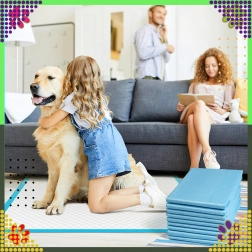 Hygiejniske underlag til hunde XL 60 × 90 cm, stærke, 50 stk