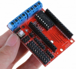 Motor driver L293D til ESP8266 WiFi ESP12E Lua - rød