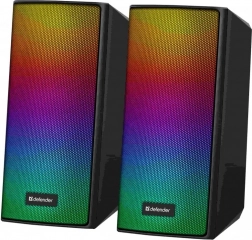 DEFENDER Spitfire 2.0 Bluetooth-computerhøjttalere med LED, 6 W