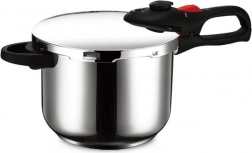 trykkoger 6 l i rustfrit stål 22 cm maestro