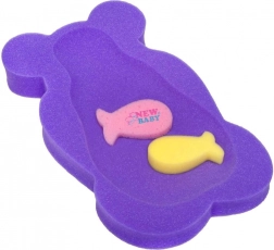 Skum badestøtte til babyer BASIC – lilla