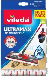 Udskiftelige moppehoveder til Ultramax og Ultramat Turbo, 2 stk.