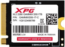 SSD-drev XPG GAMMIX S55 1 TB M.2 2230 PCIe 4.0