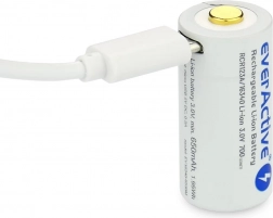 Genopladeligt batteri EverActive 16340 700 mAh med micro USB