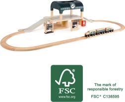 trætogbane med station small foot