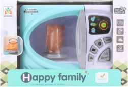 Børne-mikrobølgeovn på batteri med drejetallerken