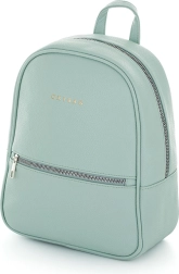 dame rygsæk af øko-læder i mintfarve